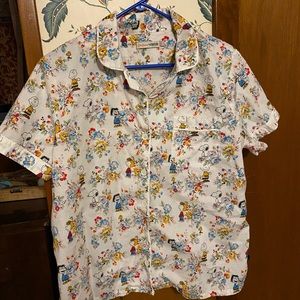 Cath Kidston Peanuts Pajama top women’s large